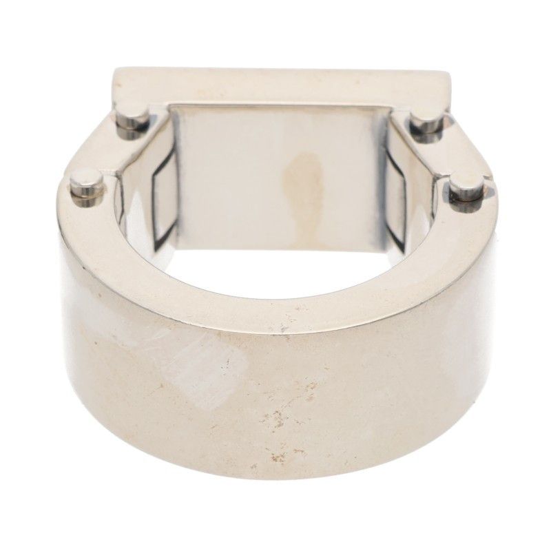 Bottega Veneta Bolt Silver Ring