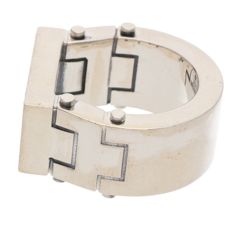 Bottega Veneta Bolt Silver Ring — view 3
