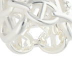 Hermes Chaine D'ancre Enchainee GM Silver Ring — view 3
