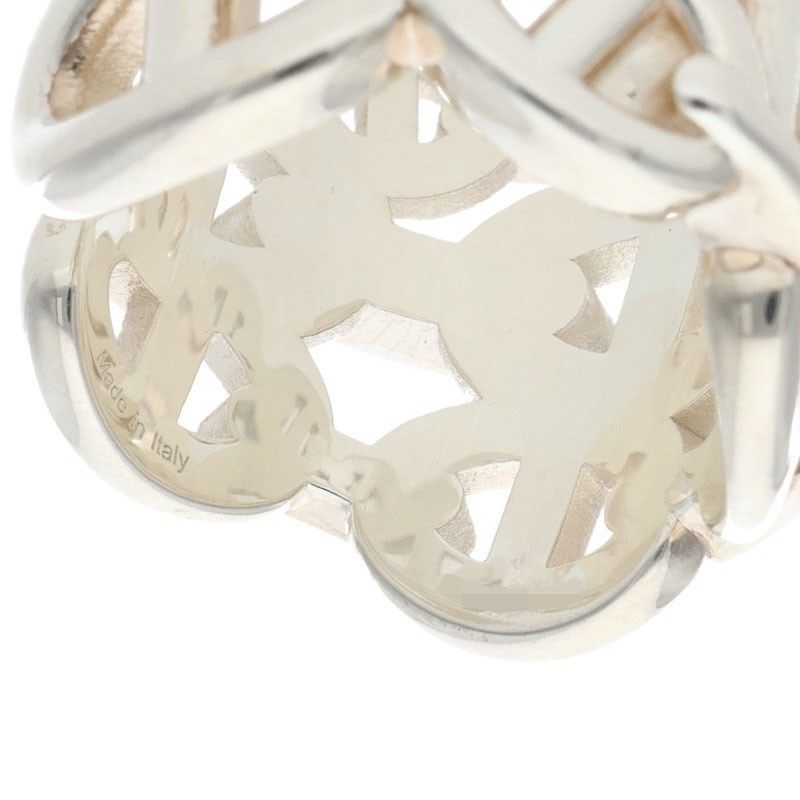 Hermes Chaine D'ancre Enchainee GM Silver Ring — view 3