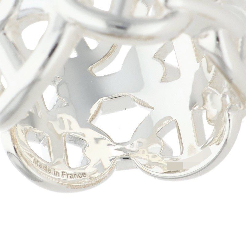 Hermes Chaine D'ancre Enchainee GM Silver Ring — view 3