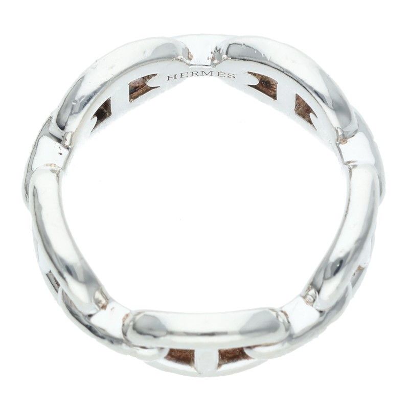 Hermes Chaine D'ancre Enchainee PM Silver Ring — view 4