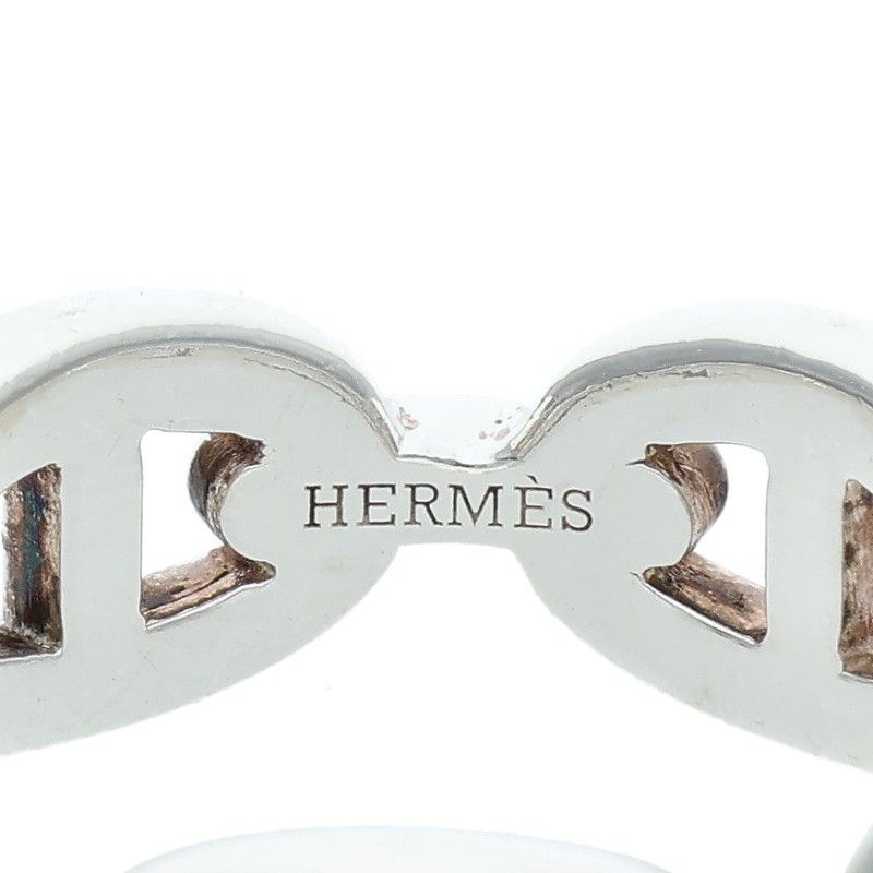 Hermes Chaine D'ancre Enchainee PM Silver Ring — view 2