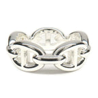 Hermes Ring Chaine D'ancre Enchainee PM 53 Silver — view 3