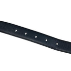 Louis Vuitton Belt Ceinture Classic 100 40 Taiga Leather Noir Black — view 5