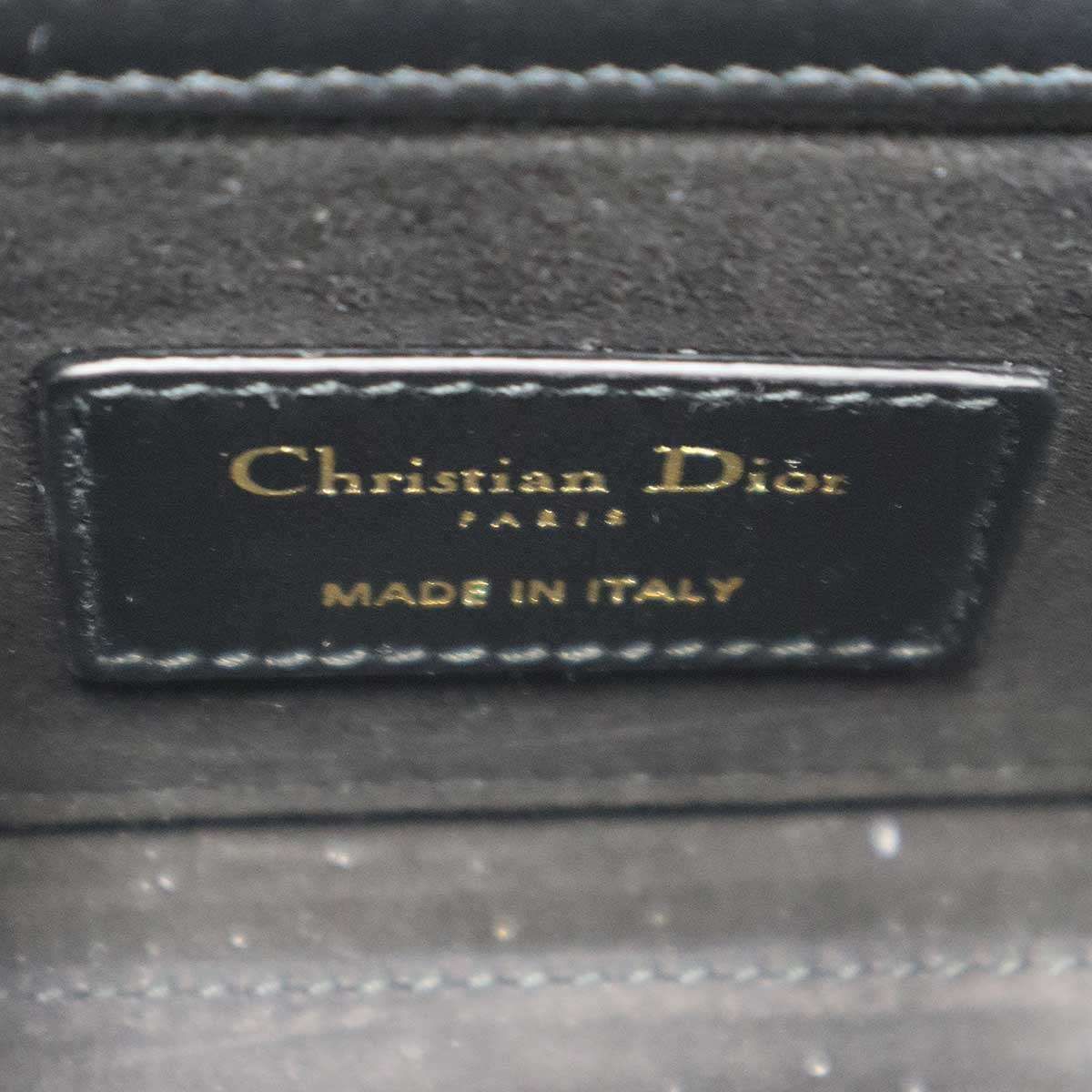 Dior Lady D-joy Ombres Florales Embroidery Joy Shoulder Bag Black — view 5
