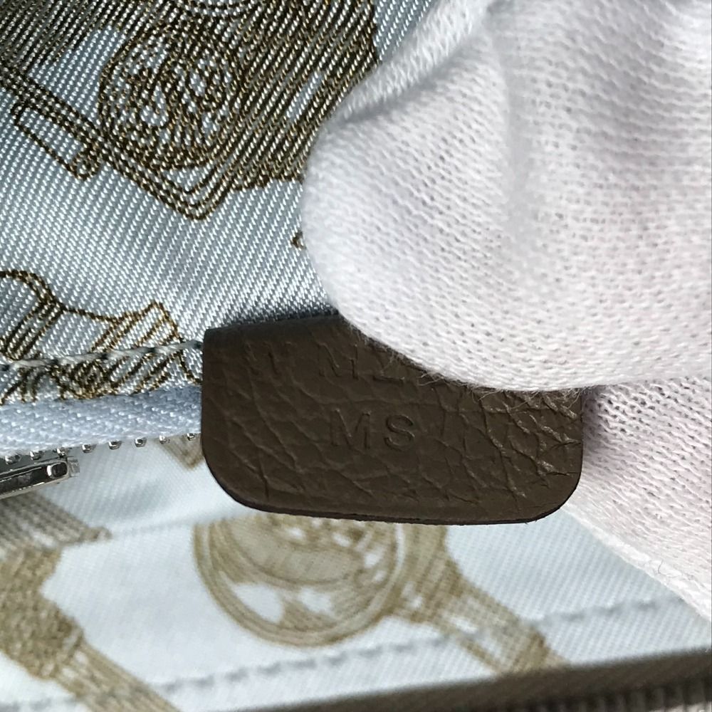 Hermes Coin Case Azap Compact Silk in Evercolor Etoupe Gray — view 3