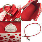 Louis Vuitton Shoulder Bag Alma BB Epi Leather Yayoi Kusama — view 8