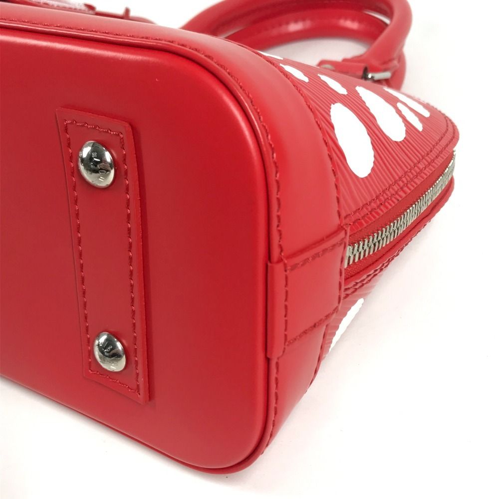 Louis Vuitton Shoulder Bag Alma BB Epi Leather Yayoi Kusama — view 6