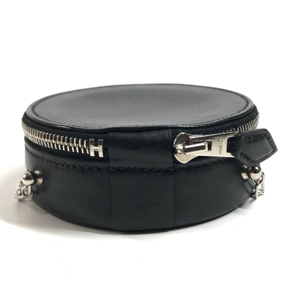 Hermes Shoulder Bag Villandry Micro Swift Black — view 6