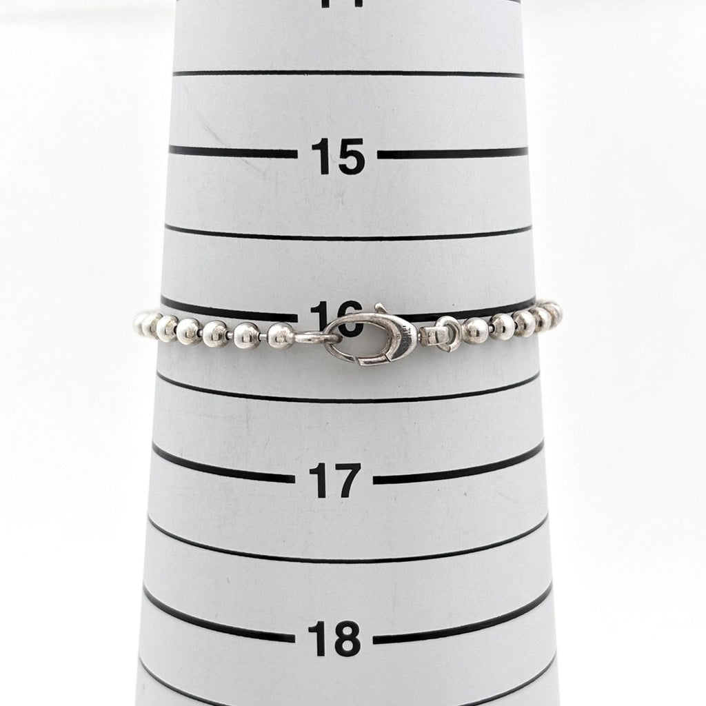 Gucci Bracelet Ball Chain Heart 925 Sterling Silver — view 5