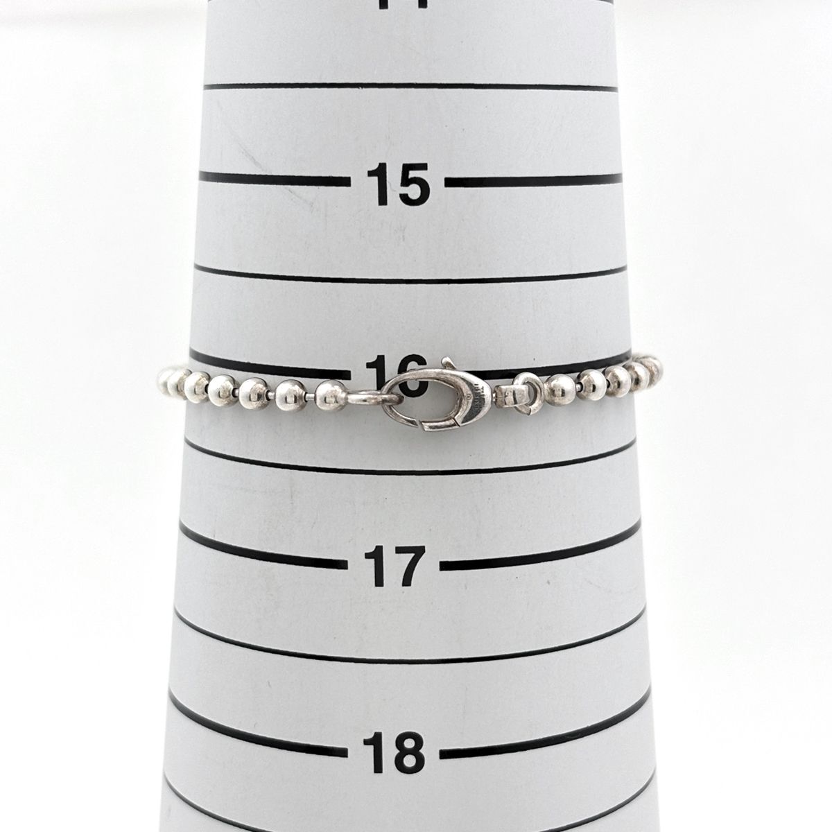 Gucci Bracelet Ball Chain Heart 925 Sterling Silver — view 5