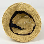 Louis Vuitton Hat Dauphine Summer Hat Polyester Leather Polyamide Beige — view 3
