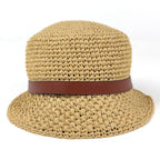 Louis Vuitton Hat Dauphine Summer Hat Polyester Leather Polyamide Beige — view 2