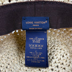 Louis Vuitton Hat Dauphine Summer Hat Polyester Leather Polyamide Beige — view 5