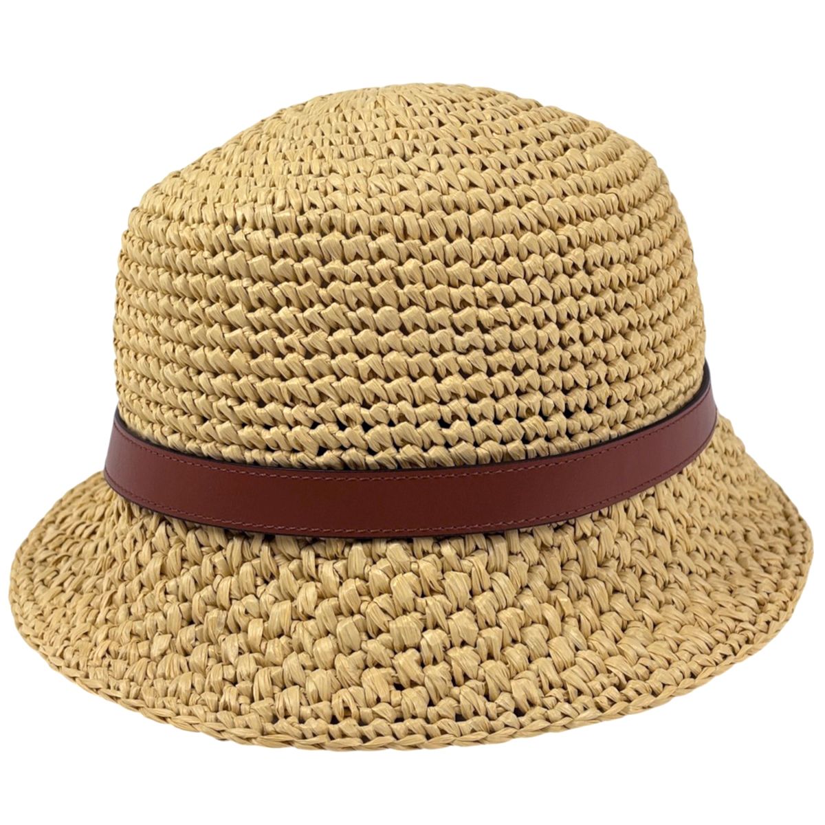 Louis Vuitton Hat Dauphine Summer Hat Polyester Leather Polyamide Beige