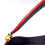 Louis Vuitton Mary Tote Bag Monogram Empreinte Marine Rouge — view 6