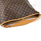 Louis Vuitton Delightful MM Shoulder Bag Monogram Brown — view 6