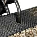 Gucci Handbag Wood Handle GG Pattern Canvas Beige — view 5