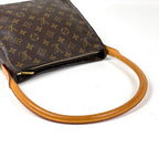 Louis Vuitton Looping MM Shoulder Bag Monogram Brown — view 6