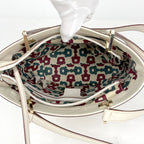 Gucci Guccissima Tote Bag GG Pattern Shimarais White — view 8