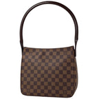 Louis Vuitton Looping MM Tote Bag Damier Brown