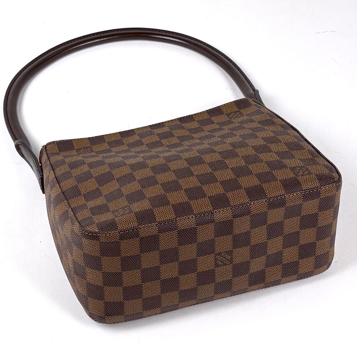 Louis Vuitton Looping MM Tote Bag Damier Brown — view 2