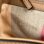 Gucci Handbag Daily Top Handle 2-Way Leather Beige — view 8