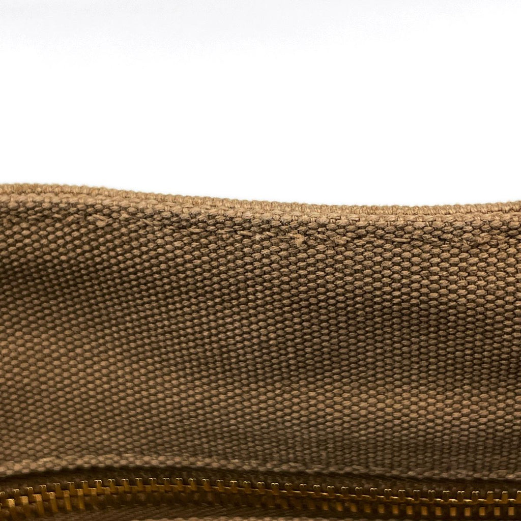 Prada Tote Bag Canapa 2-Way Canvas Brown — view 6