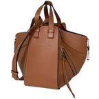Loewe Handbag Hammock Bag Small 2-Way Leather Brown