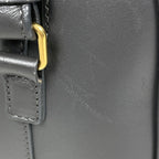 Saint Laurent Paris Handbag Baby Duffle 2-Way Leather Gray — view 4