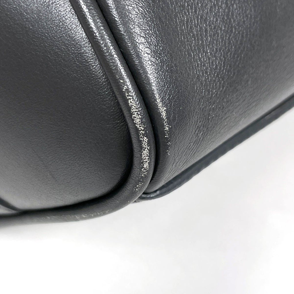 Saint Laurent Paris Handbag Baby Duffle 2-Way Leather Gray — view 3