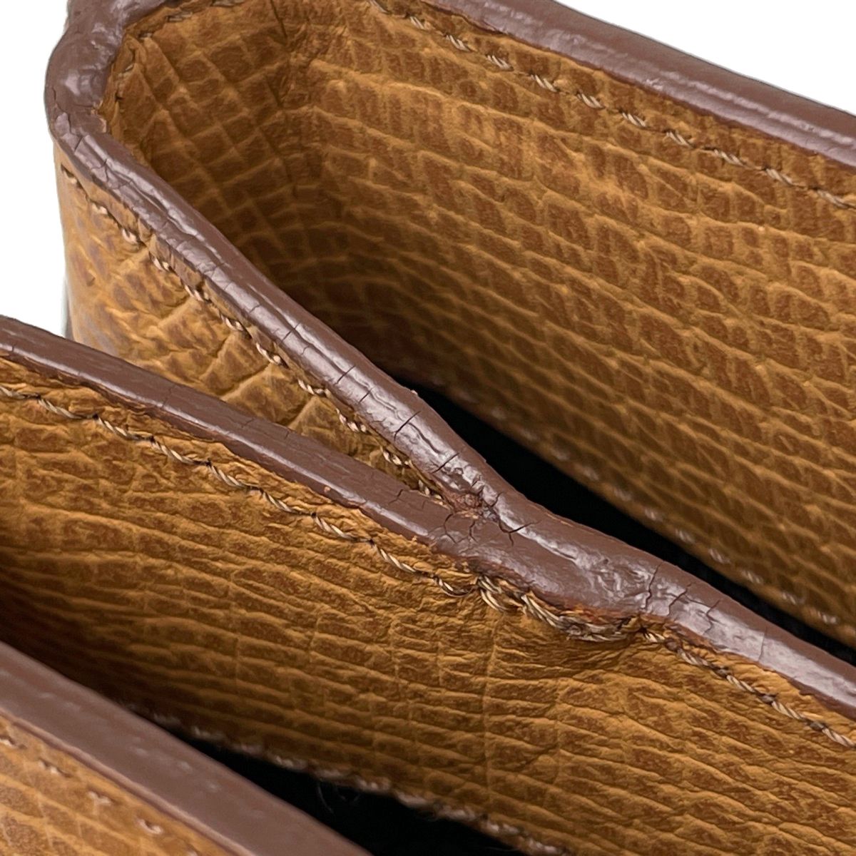 Loewe Handbag 2-Way Leather Camel — view 7