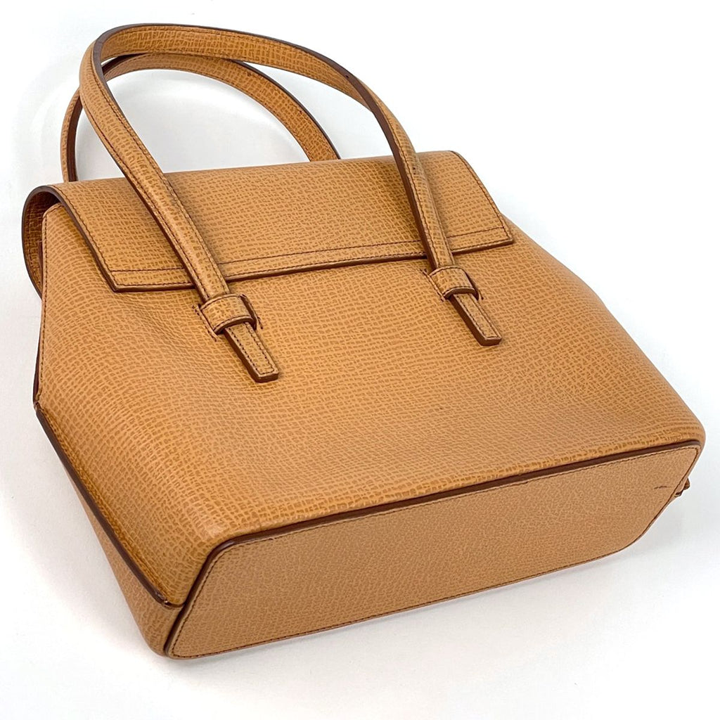 Loewe Handbag 2-Way Leather Camel — view 2