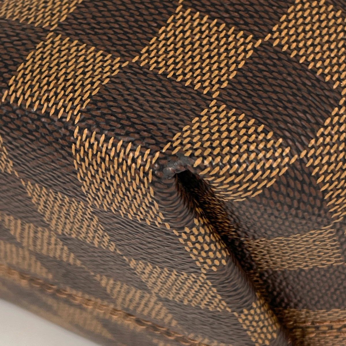Louis Vuitton Jena PM Tote Bag Damier Brown — view 3