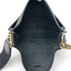Hermes Evelyne 3 Shoulder Bag PM Taurillon Clemence Black — view 8