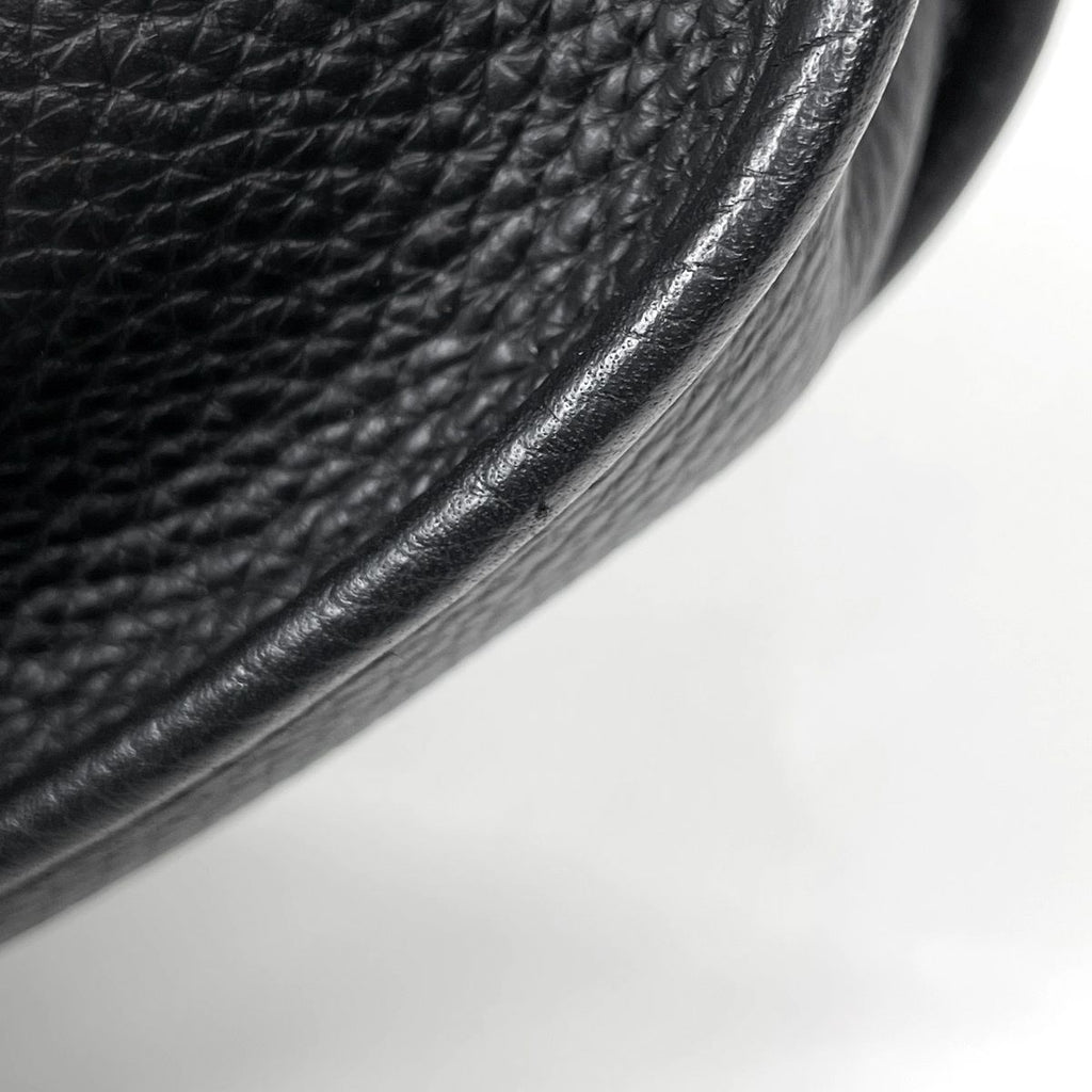 Hermes Evelyne 3 Shoulder Bag PM Taurillon Clemence Black — view 3