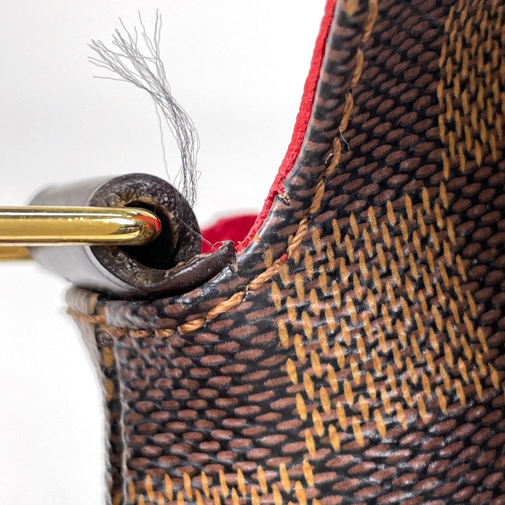 Louis Vuitton Musette Shoulder Bag Crossbody Damier Brown — view 6