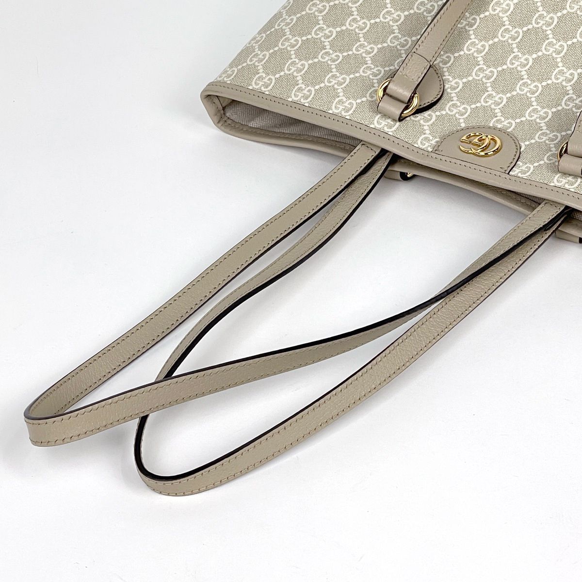 Gucci Tote Bag GG Pattern 2-Way Supreme Beige — view 6