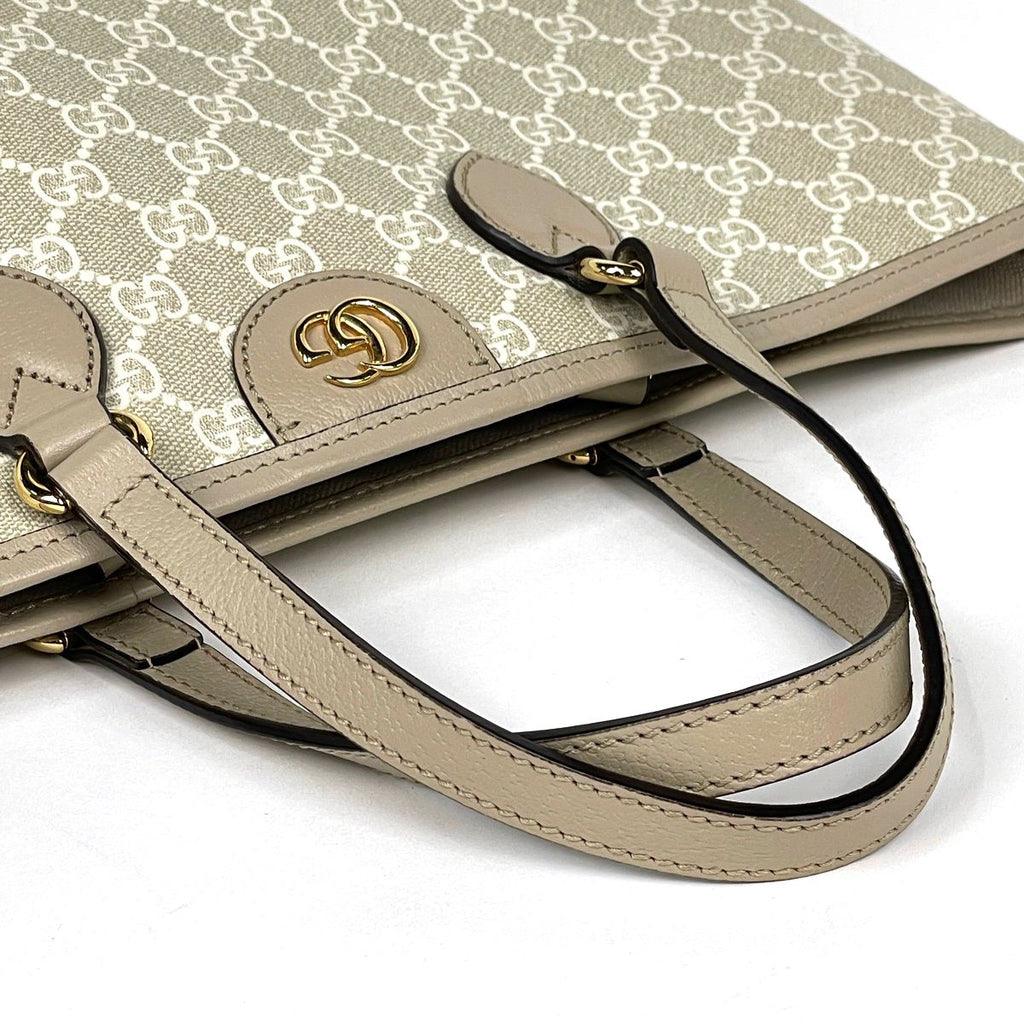 Gucci Tote Bag GG Pattern 2-Way Supreme Beige — view 5