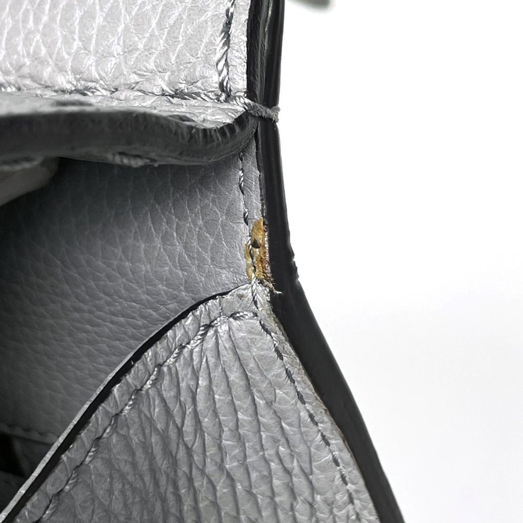 Gucci Handbag GG Marmont 2-Way Leather Light Gray — view 5