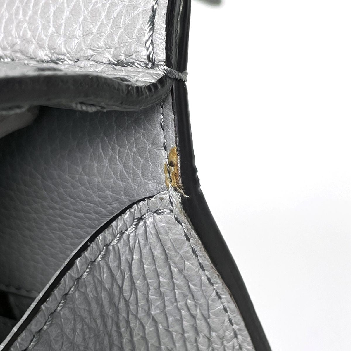Gucci Handbag GG Marmont 2-Way Leather Light Gray — view 5