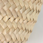 Loewe Basket Bag Handbag Bag Anagram Palm Leaf Raffia Beige Brown — view 4