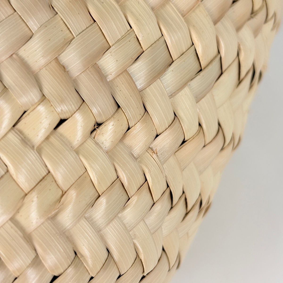 Loewe Basket Bag Handbag Bag Anagram Palm Leaf Raffia Beige Brown — view 4