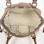 Gucci Guccissima Handbag Suky 2-Way Signature Cimarais the Salmon Pink — view 7
