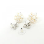 Chanel Earrings Silver — view 3
