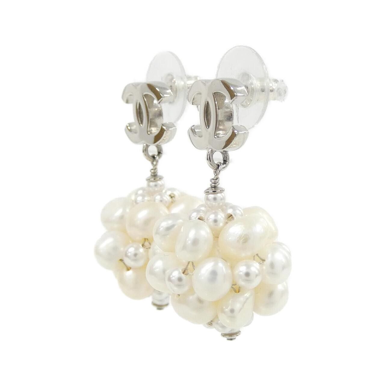 Chanel Earrings Silver — view 2
