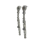 Chanel Earrings Silver — view 2