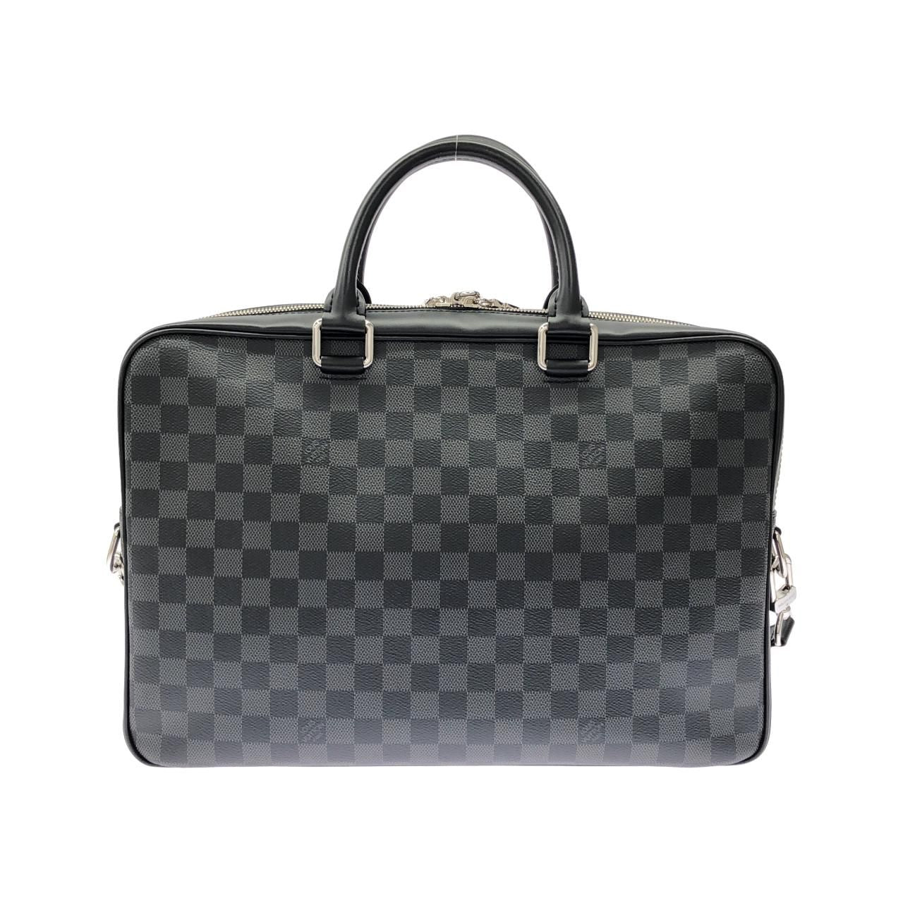 Louis Vuitton Damier Graphite Porto Docs Business MM — view 2