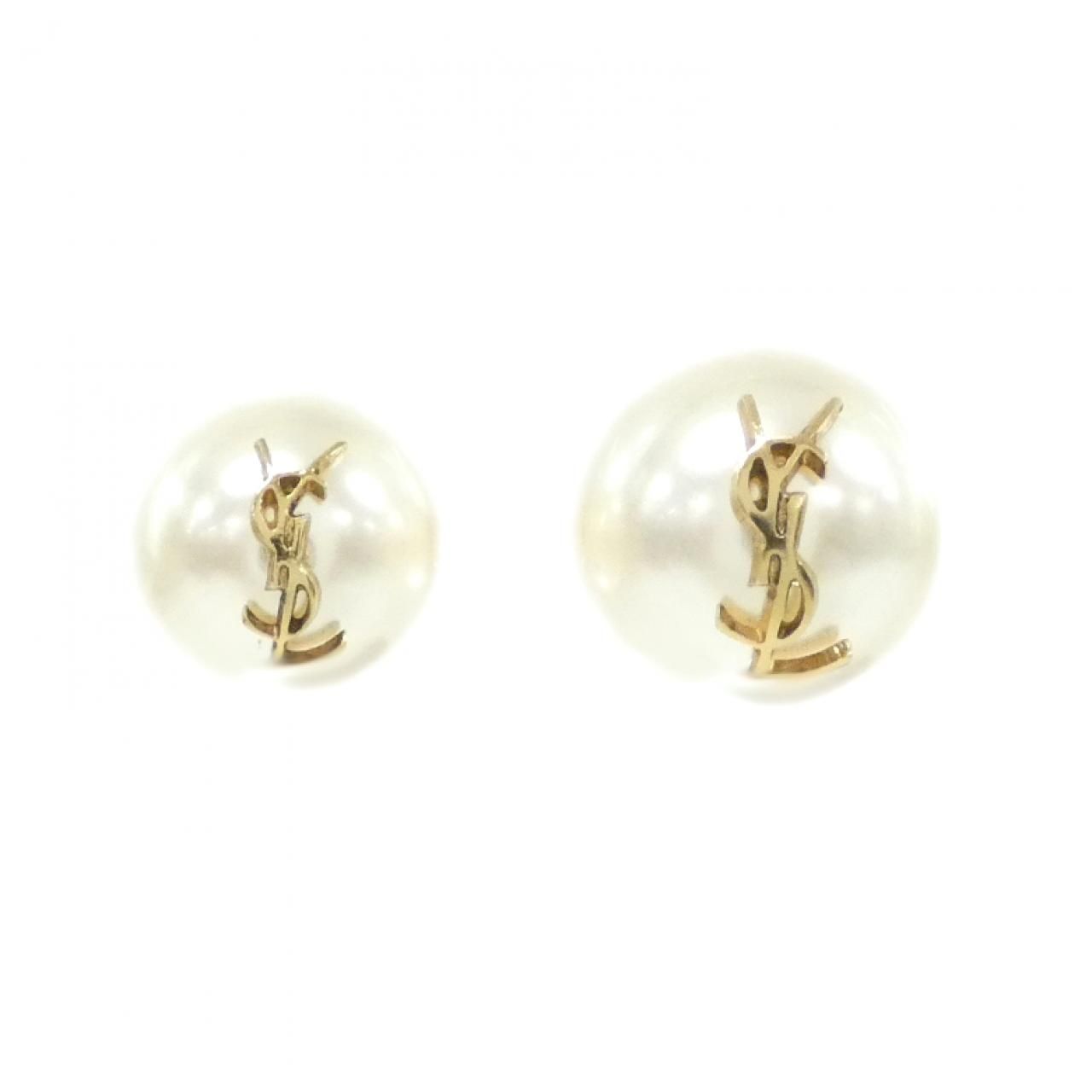 Saint Laurent Earrings Gold